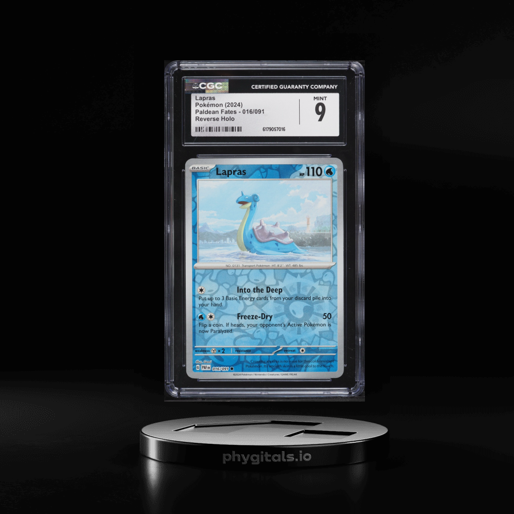 Lapras card artwork