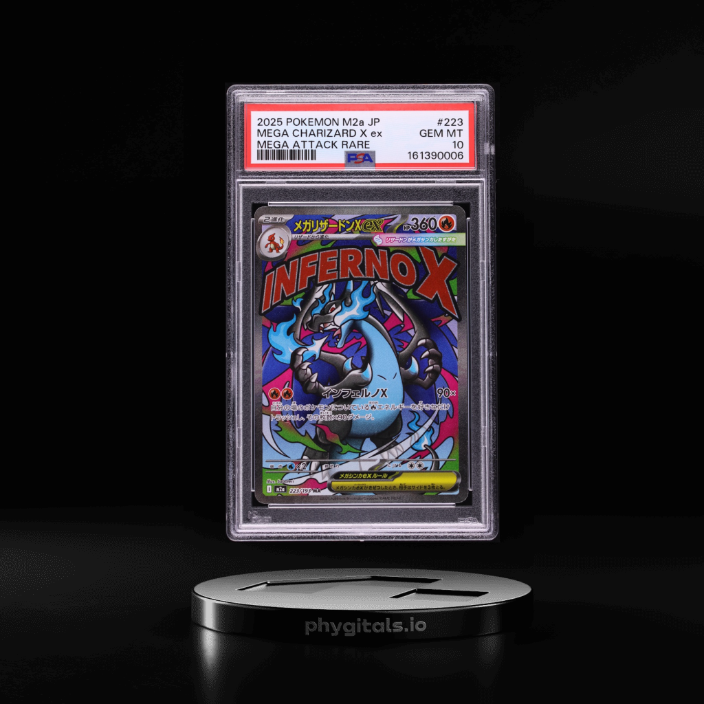 Mega Charizard X ex card artwork