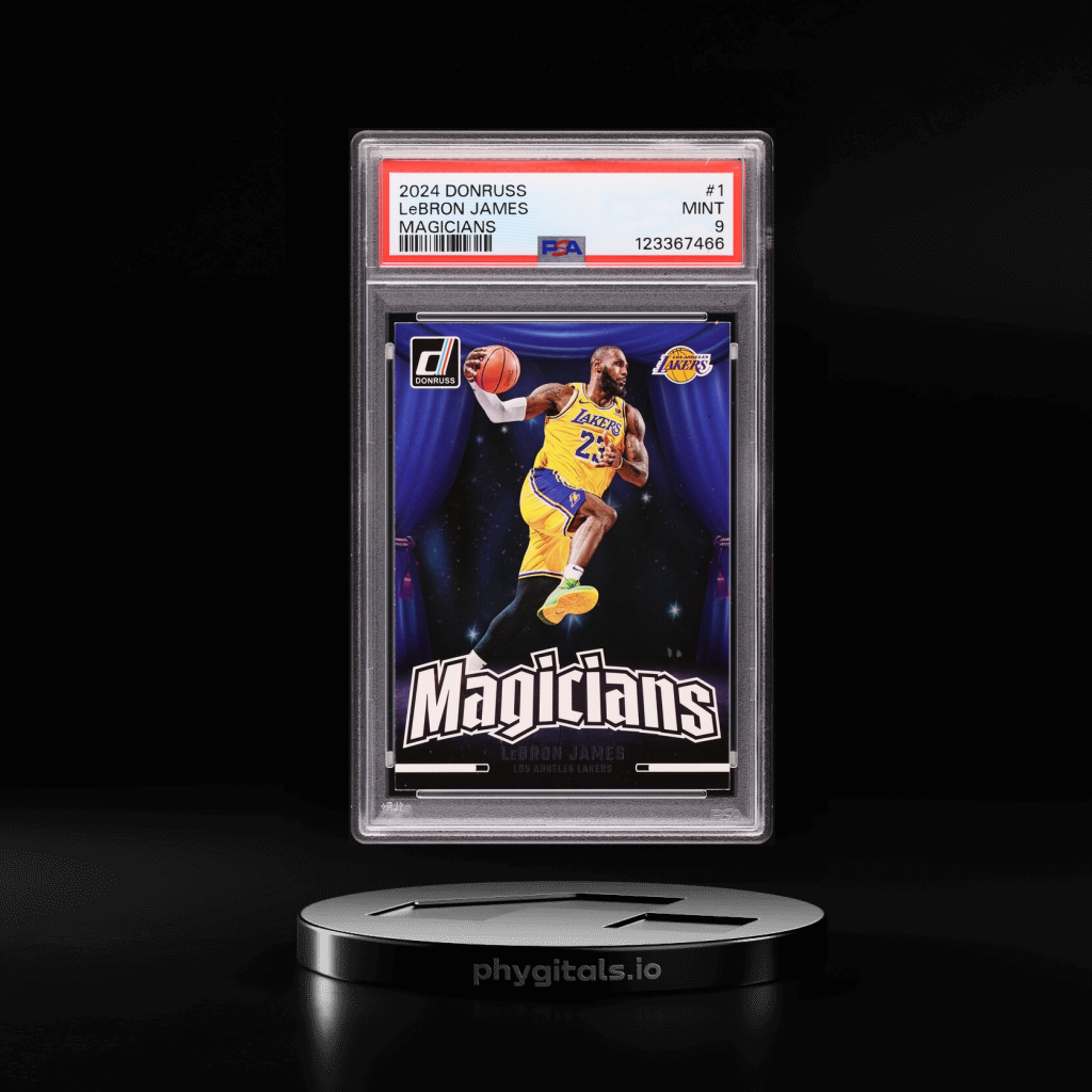 LeBRON JAMES card artwork
