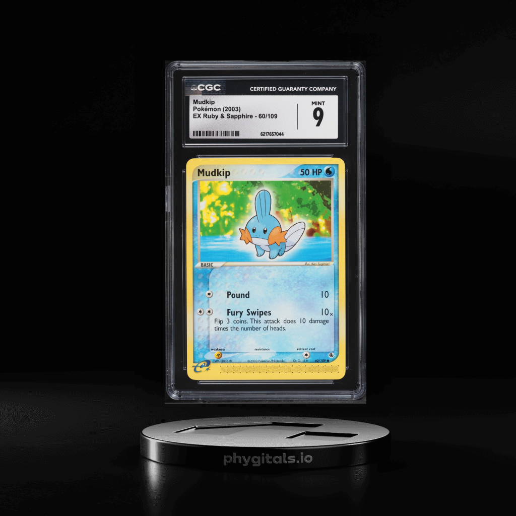 Mudkip card artwork