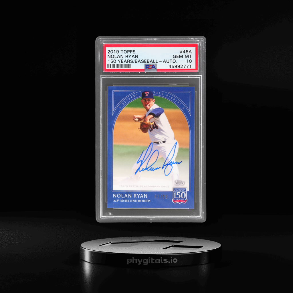 NOLAN RYAN card artwork