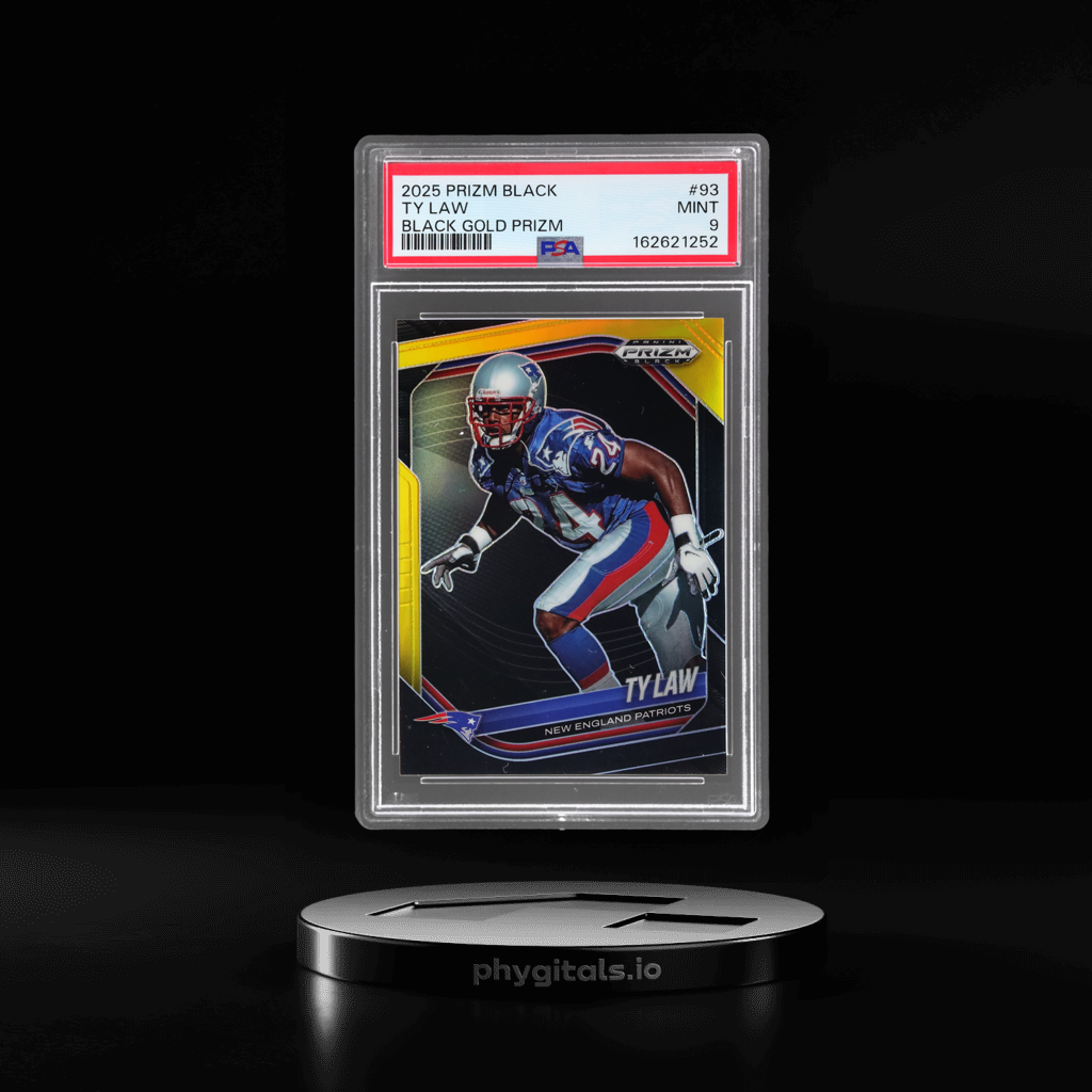 Black Gold Prizm Ty Law card artwork