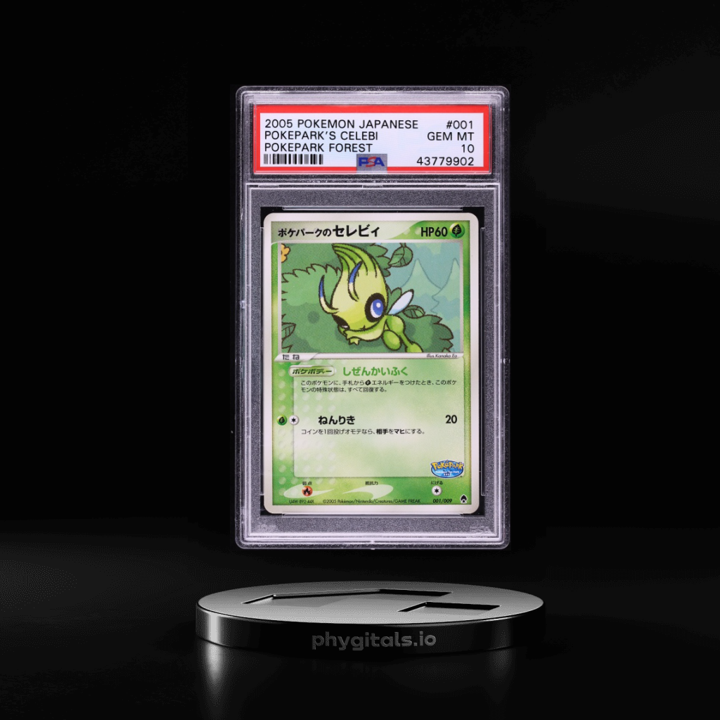 PokePark's Celebi card artwork