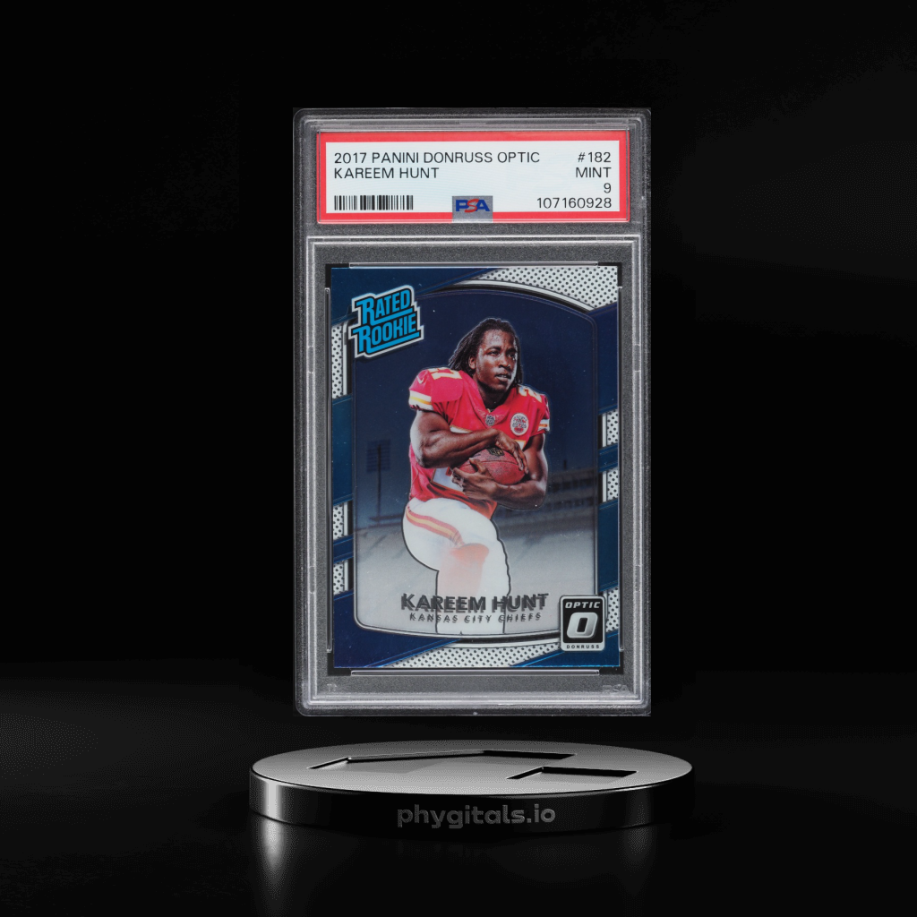 Kareem Hunt card artwork