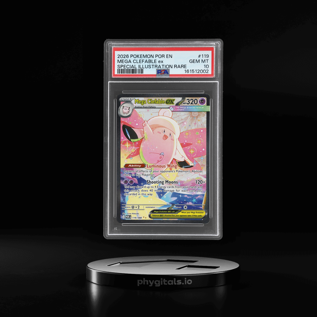 Mega Clefable ex card artwork