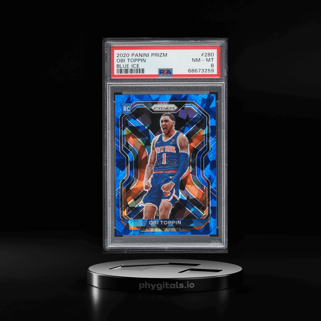 Blue Ice Obi Toppin card artwork