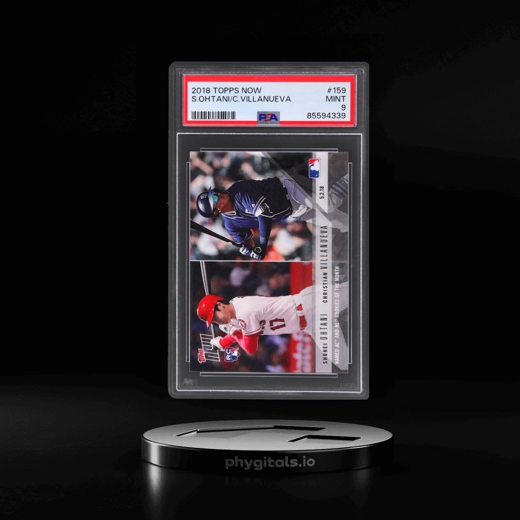 S.OHTANI/C.VILLANUEVA card artwork