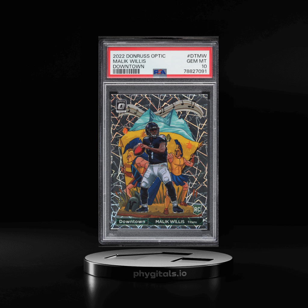 Downtown Malik Willis card artwork