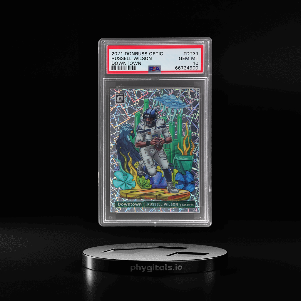 Downtown Russell Wilson card artwork