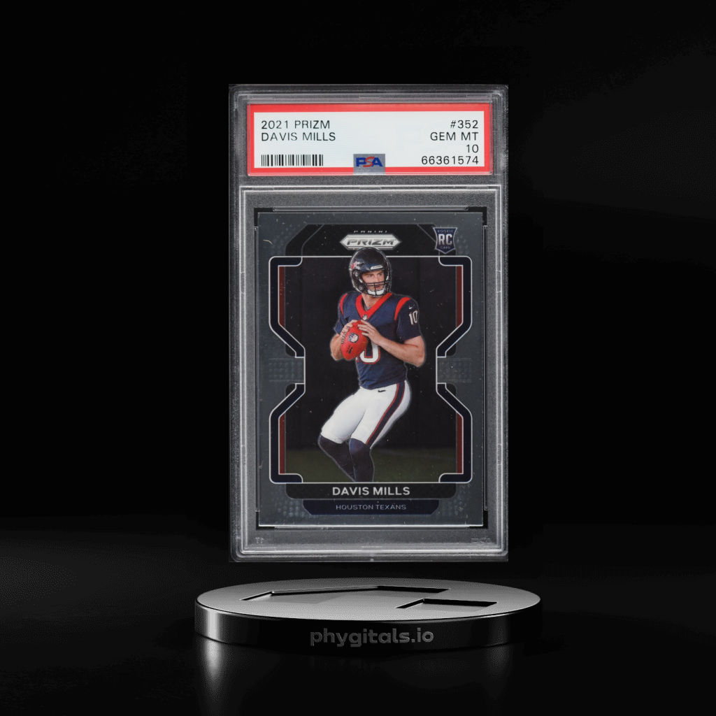 Davis Mills card artwork