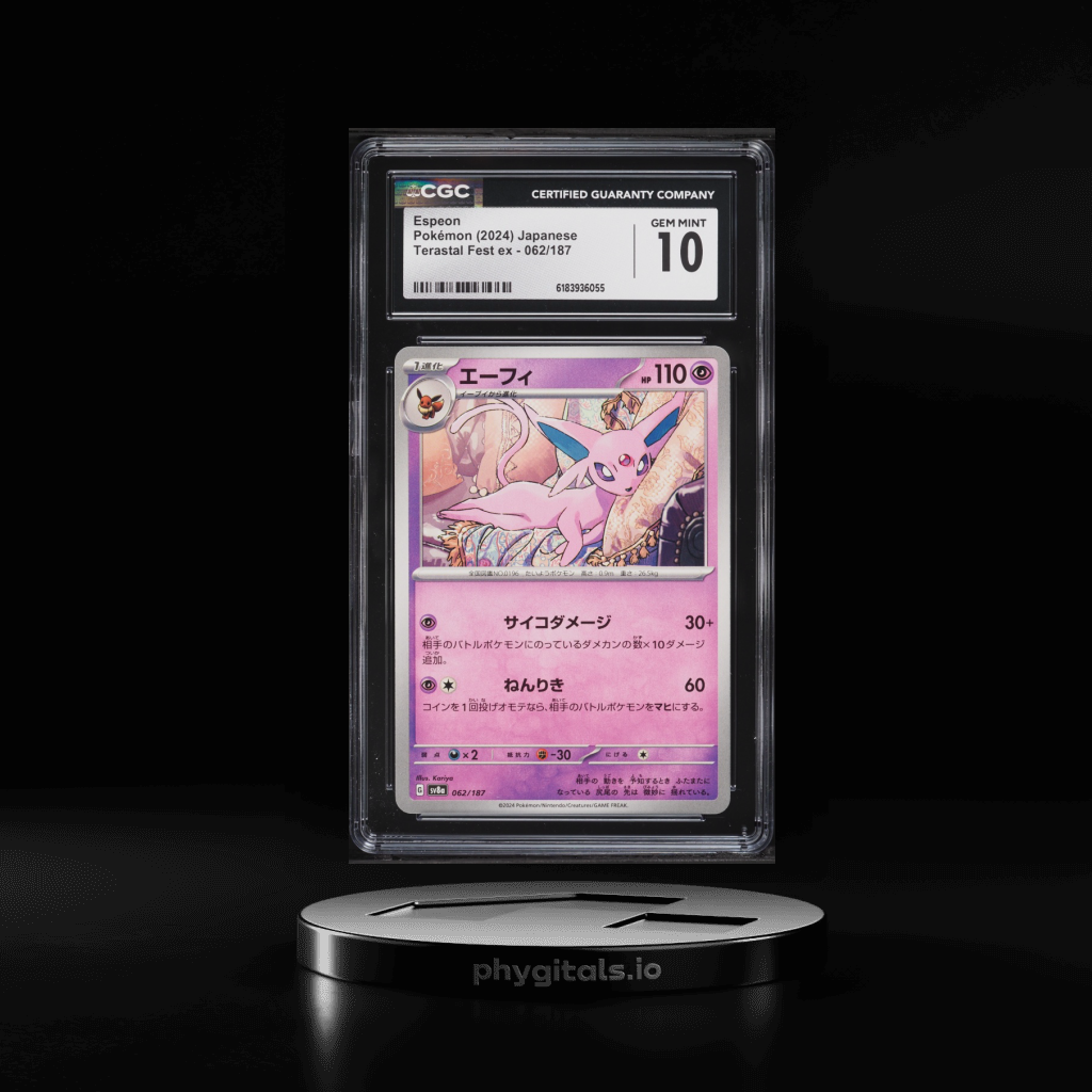 Espeon card artwork