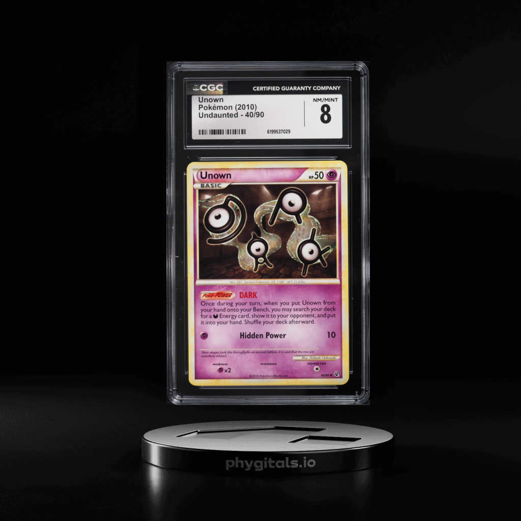 Unown card artwork