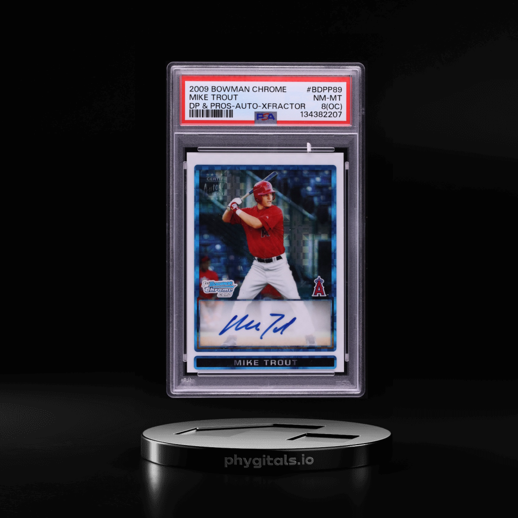 MIKE TROUT card artwork