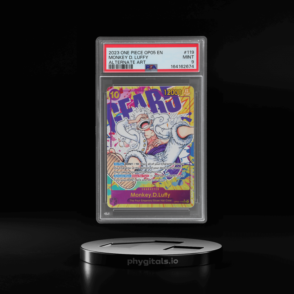 Monkey D. Luffy card artwork