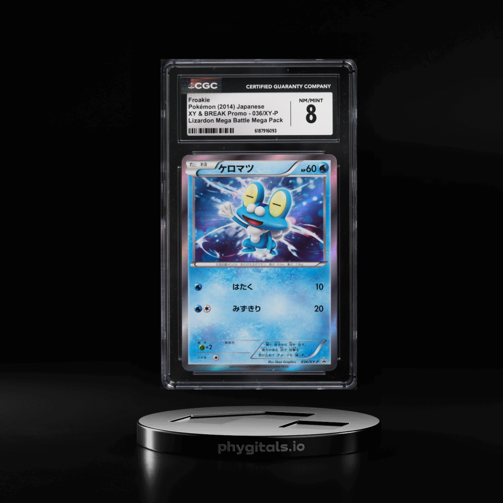 & BREAK Promo Lizardon Mega Battle Froakie card artwork