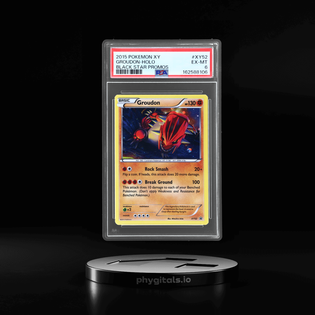 Groudon card artwork