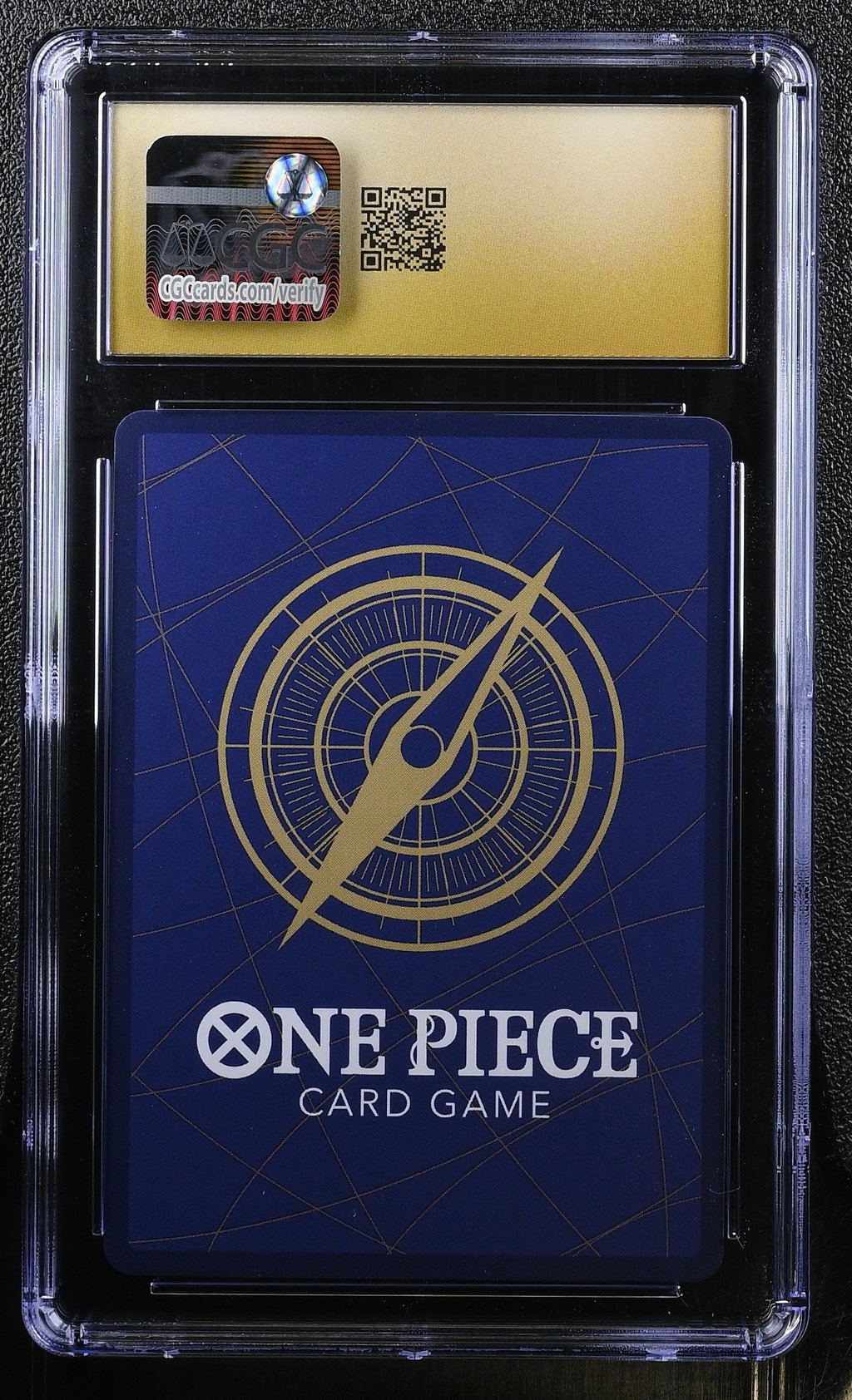 2023 #ST01-004 Sanji CGC 10 Pristine Premium Collection FILM RED (Foil) - English (back)