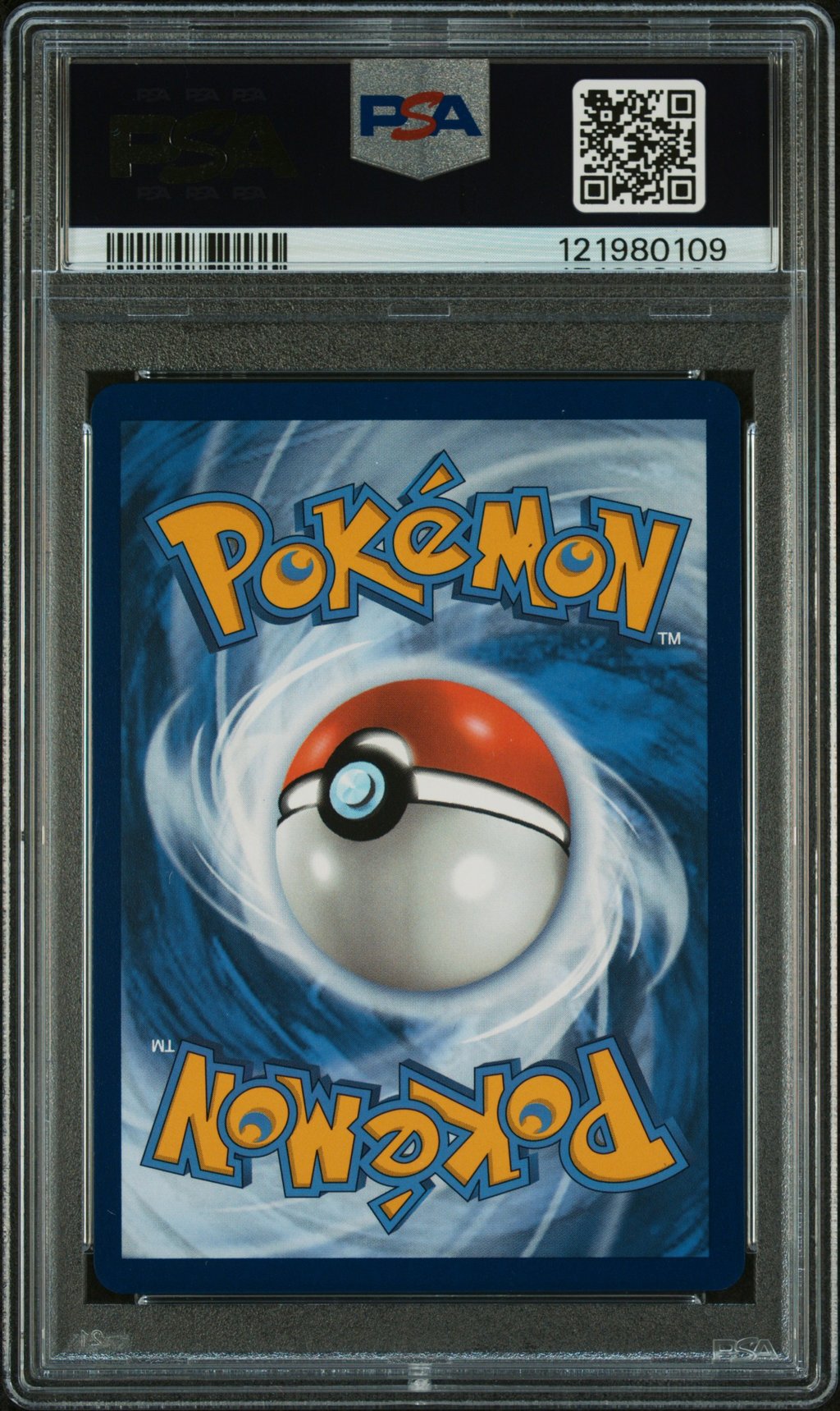 2023 #200 Blastoise EX PSA 10 Mew EN-151 (back)
