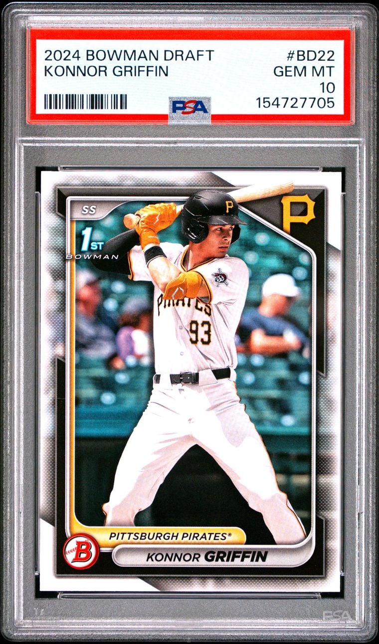 2024 Konnor Griffin #BD-22 Bowman Draft PSA 10.0