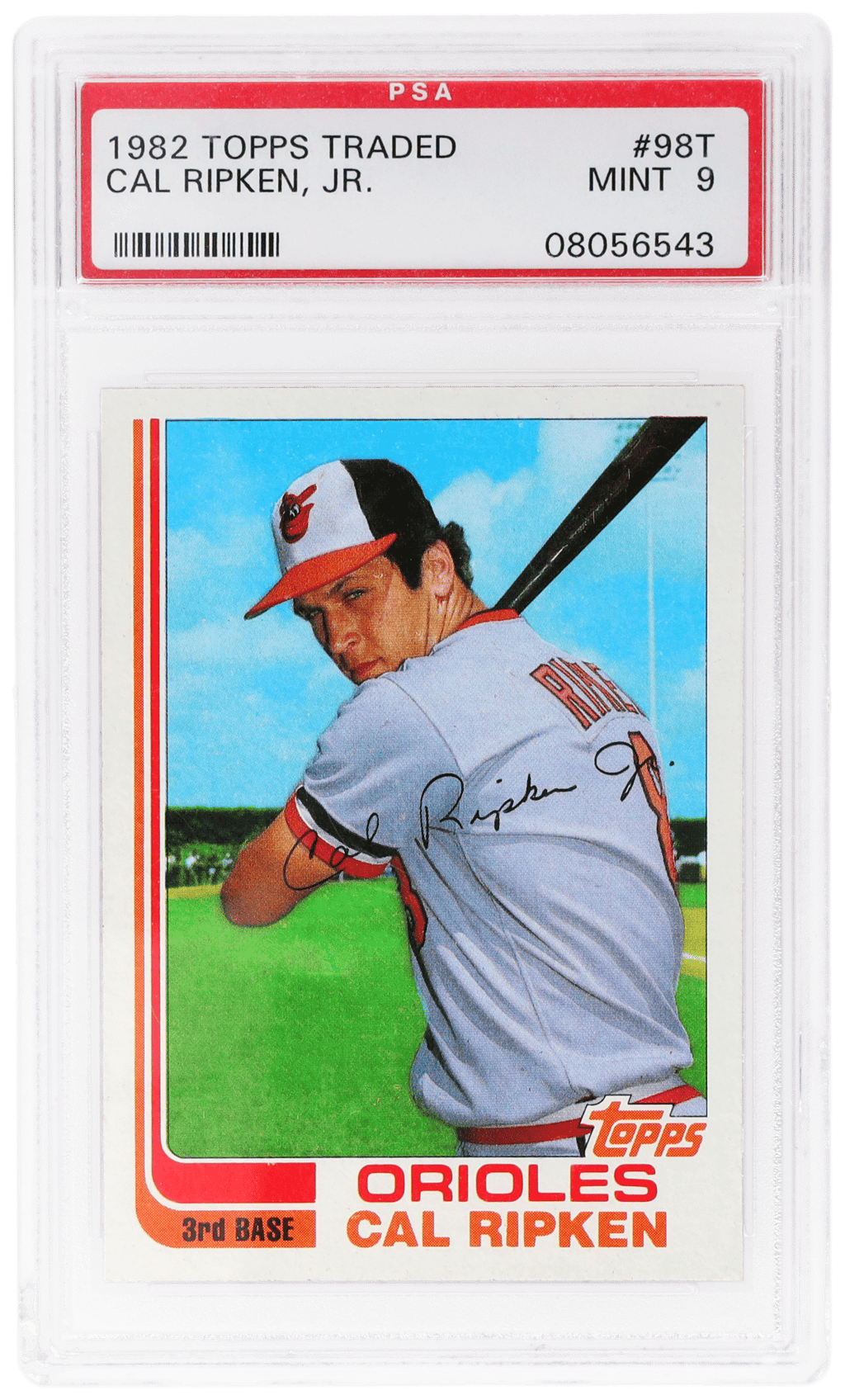 1982 Topps Traded Cal Ripken Jr. #98T PSA 9