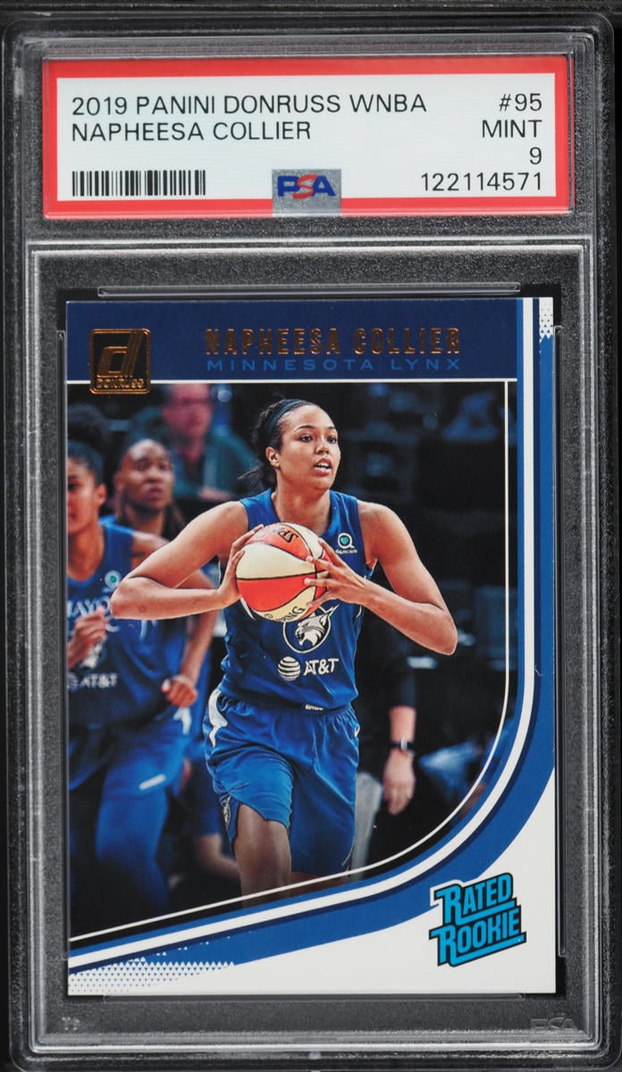 2019 Donruss WNBA Napheesa Collier ROOKIE #95 PSA 9 MINT
