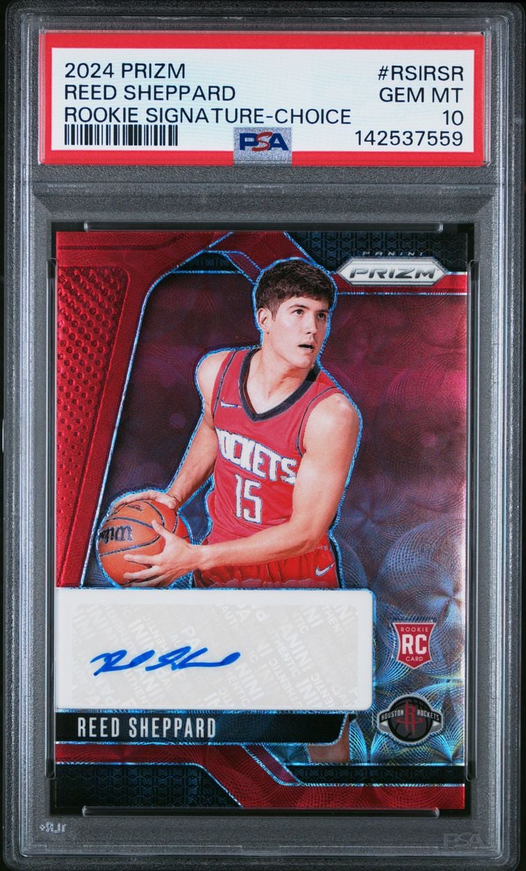 2024 REED SHEPPARD PRIZM CHOICE PSA 10.0