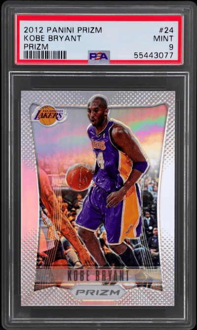 2012 Panini Prizm Silver Prizm Kobe Bryant #24 PSA 9