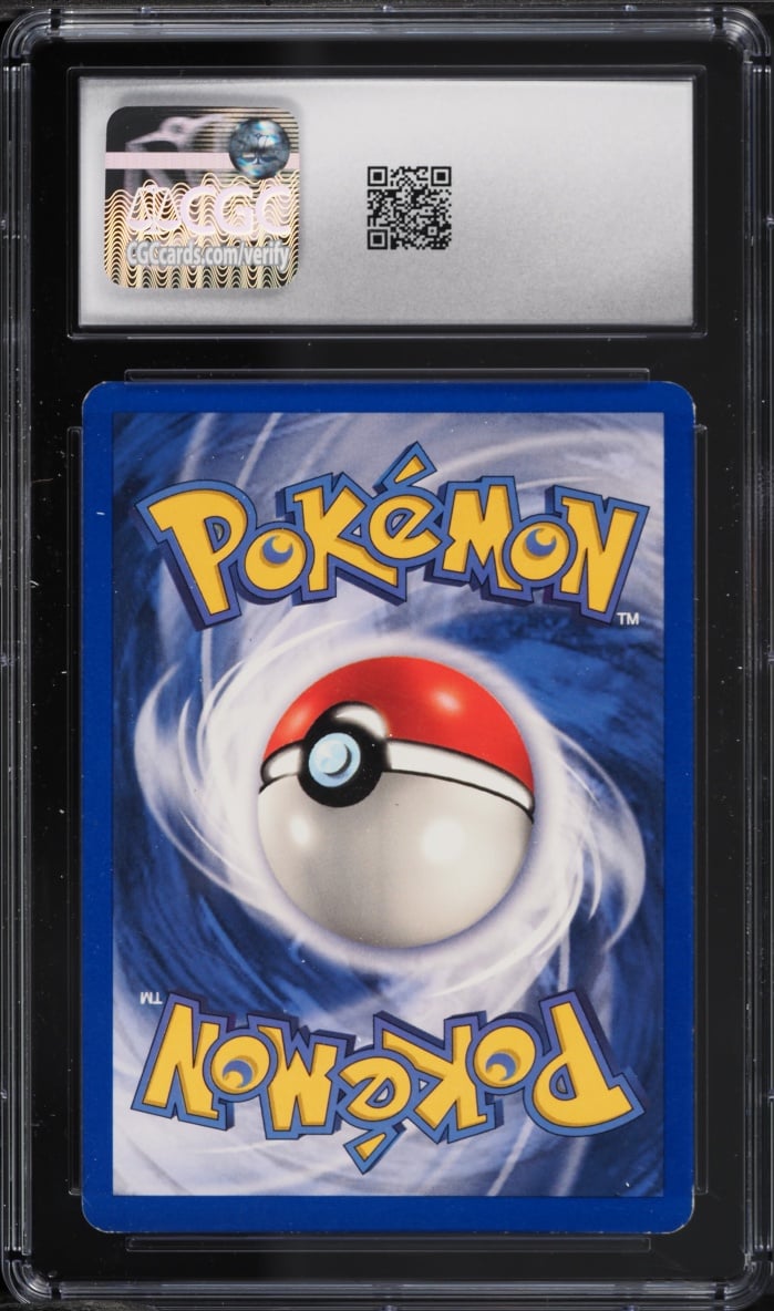 1999 Pokemon Base Set Shadowless Tangela #66 CGC 7 NRMT (back)
