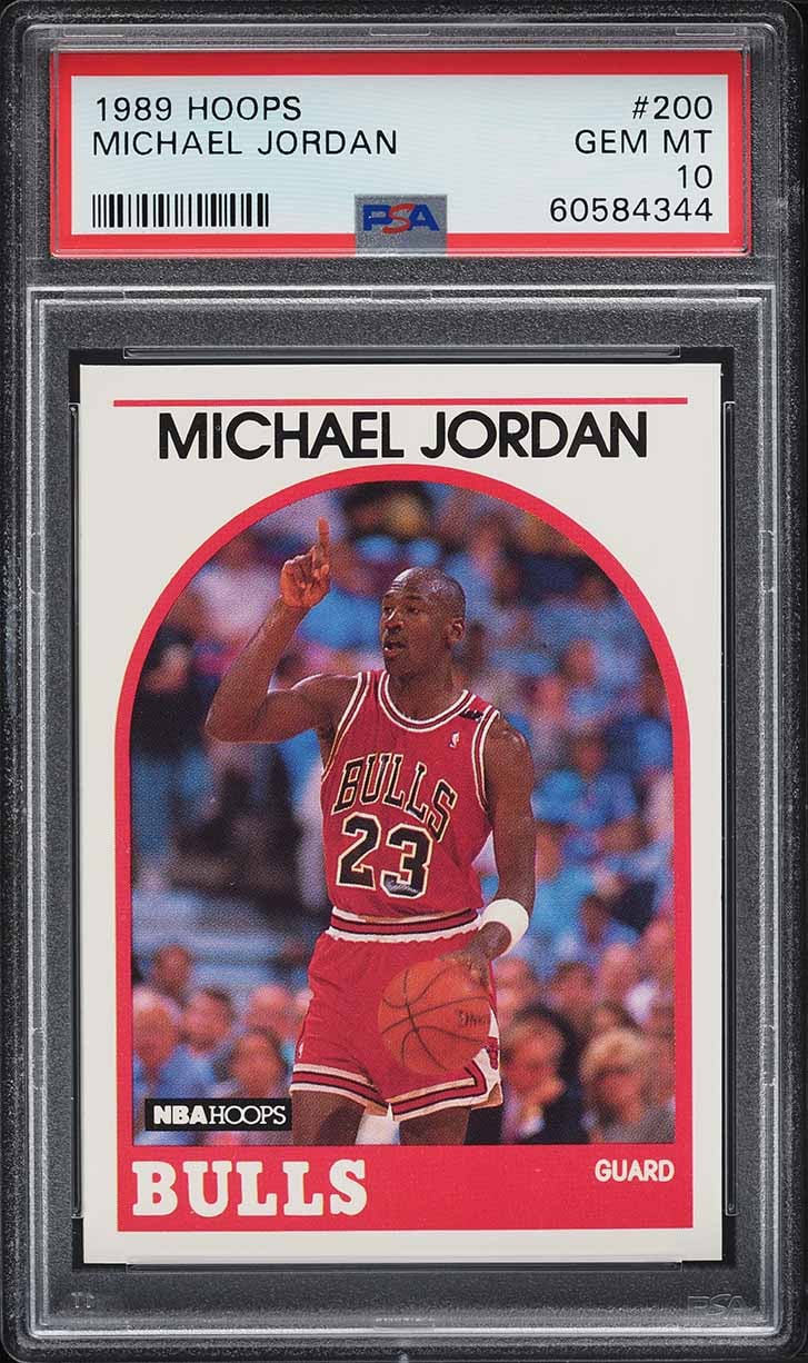 1989 Hoops Michael Jordan #200 PSA 10 GEM MINT
