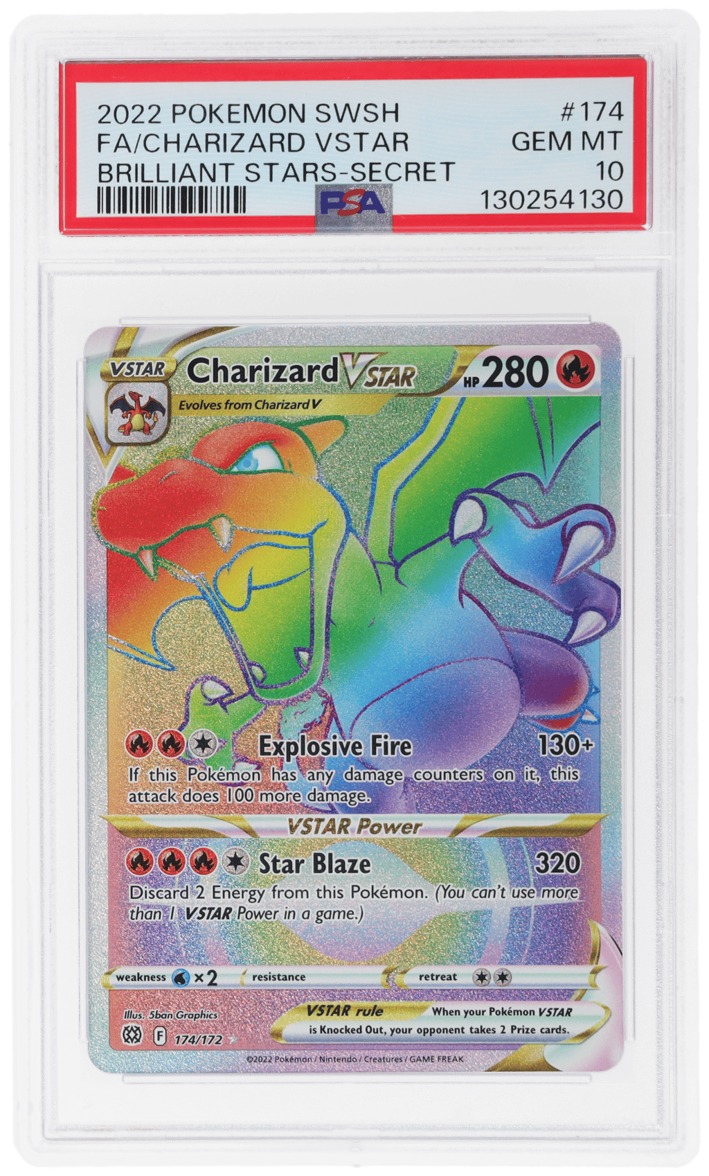 Graded Slab Card