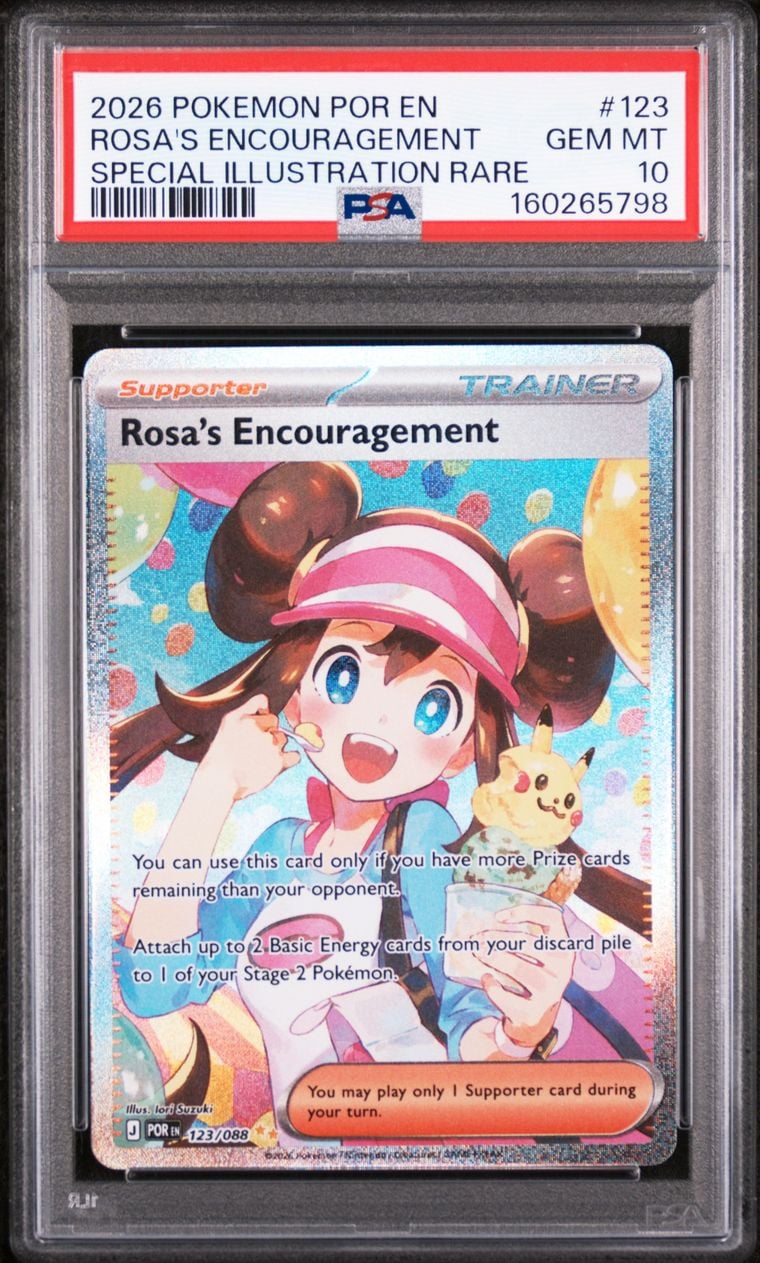 2026 Rosa's Encouragement #123 Perfect Order PSA 10.0