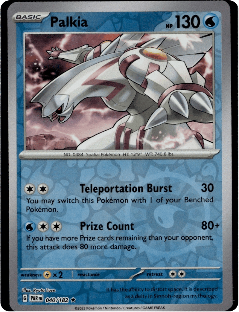 2023 Palkia #40 Paradox Rift