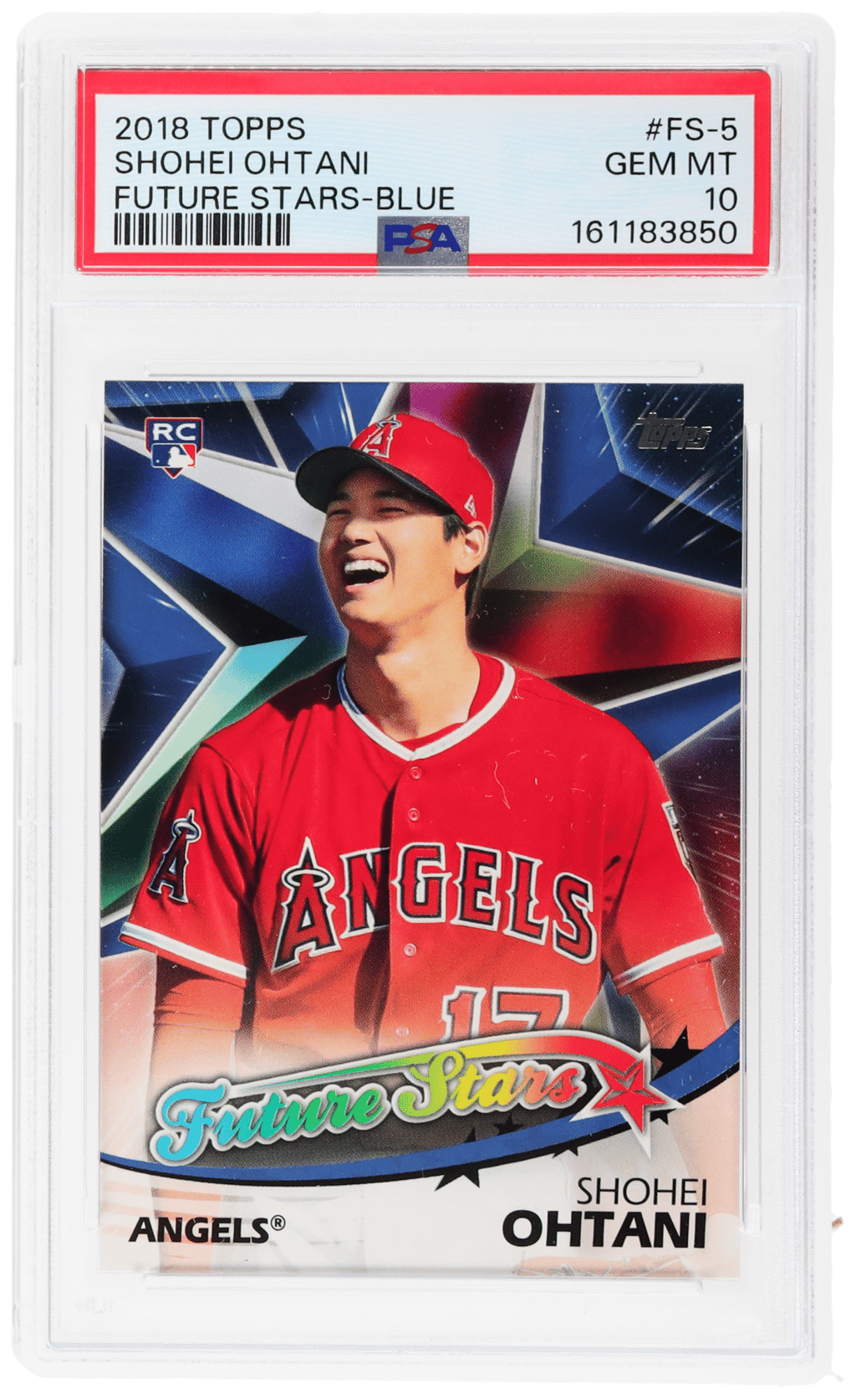 2018 Topps Future Stars Blue Shohei Ohtani #FS5 PSA 10