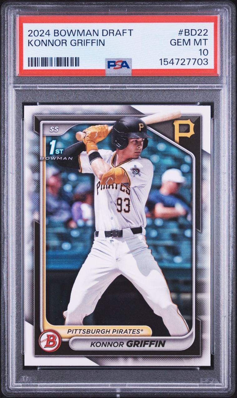 2024 Konnor Griffin #BD-22 Bowman Draft PSA 10.0