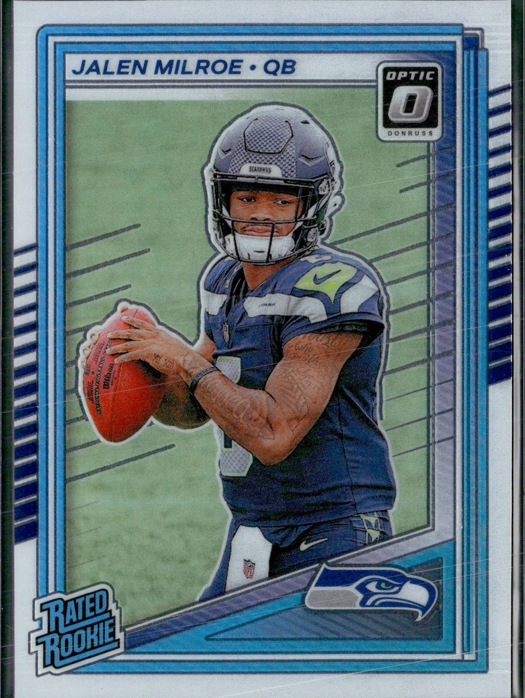 2025 Jalen Milroe #253 Donruss Optic Blue