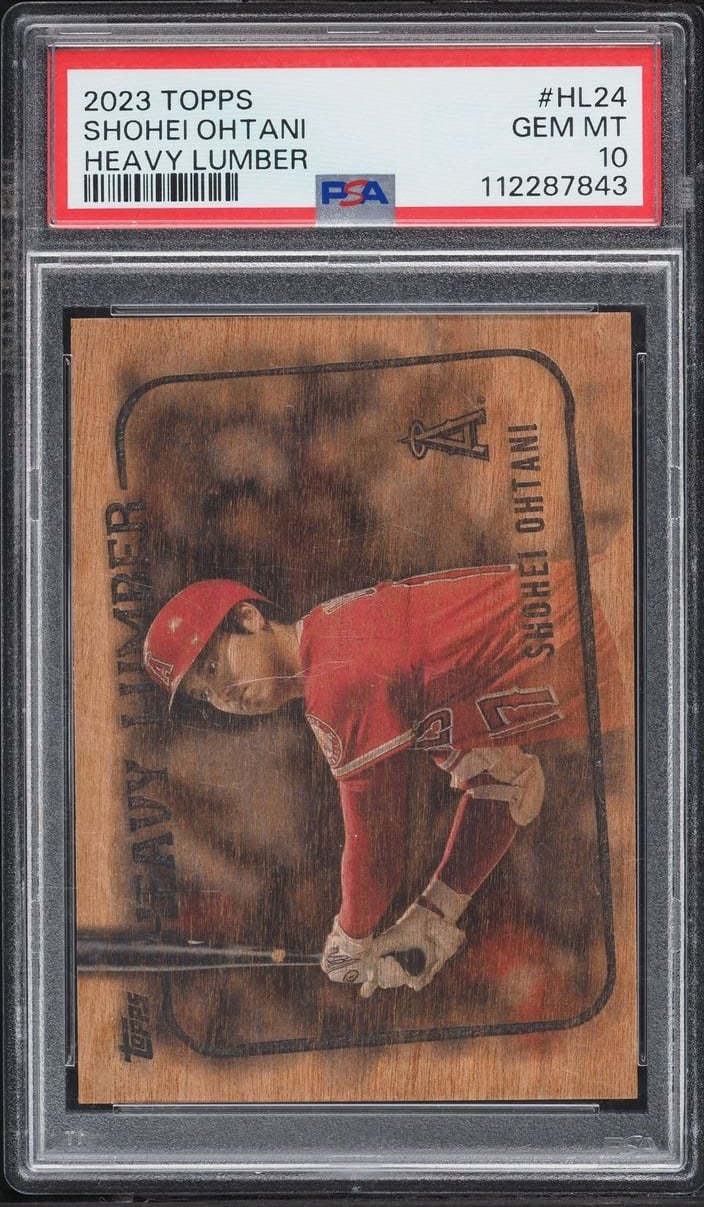 2023 Topps Heavy Lumber Shohei Ohtani #HL-24 PSA 10 GEM MINT