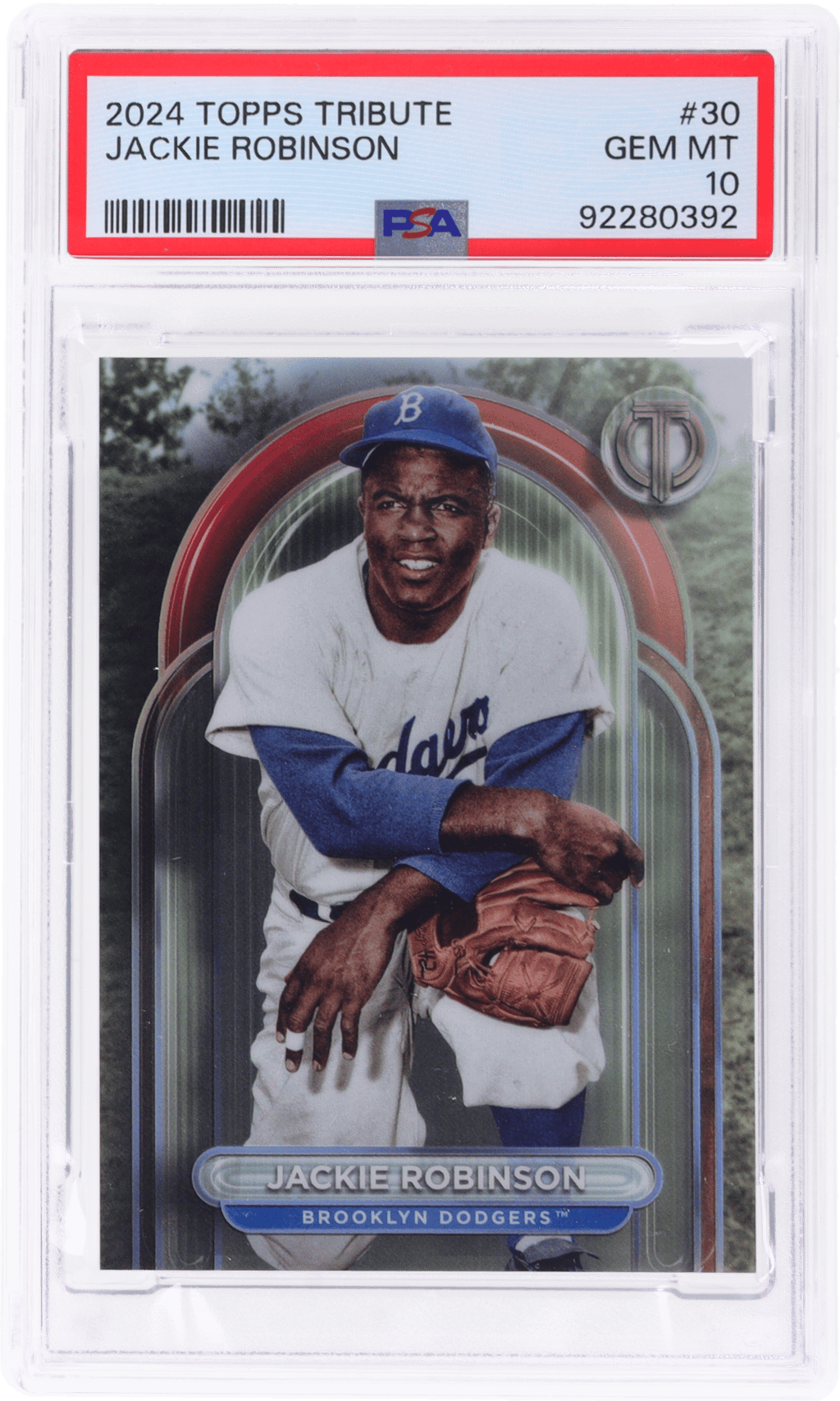 2024 Topps Tribute Jackie Robinson #30 PSA 10