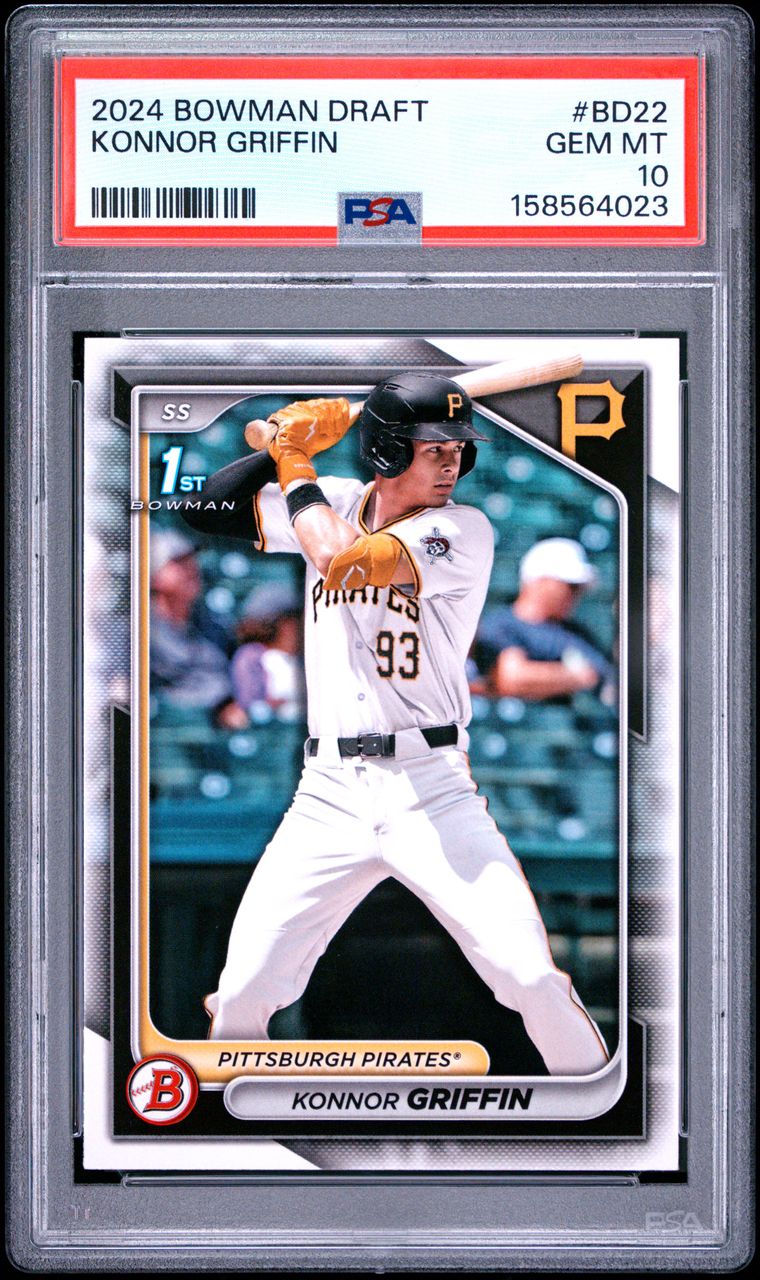 2024 Konnor Griffin #BD-22 Bowman Draft PSA 10.0