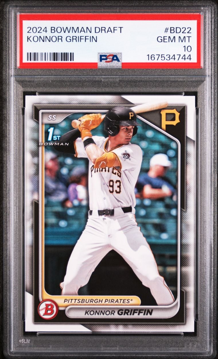 2024 Konnor Griffin #BD-22 Bowman Draft PSA 10.0