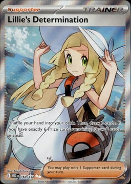 2025 Lillie's Determination #169 Mega Evolution