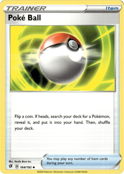 2020 Poké Ball #164 Rebel Clash