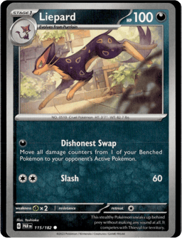 2023 Liepard #115 Paradox Rift