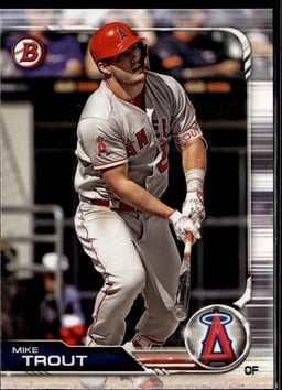 2019 Mike Trout #1 Bowman