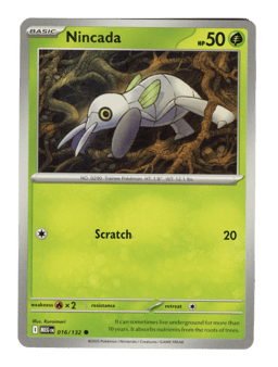 2025 Nincada #16 Mega Evolution