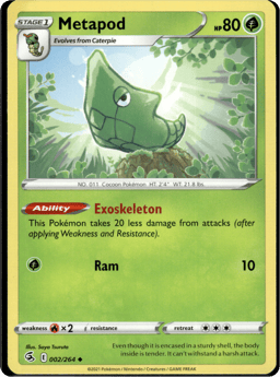 2021 Metapod #2 Fusion Strike