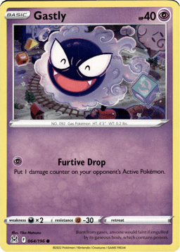 2022 Gastly #64 Lost Origin