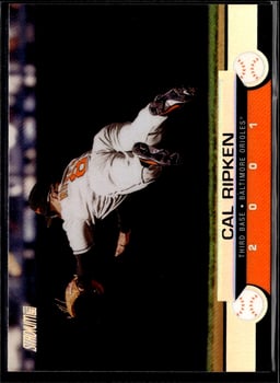 2001 Cal Ripken #55 Stadium Club