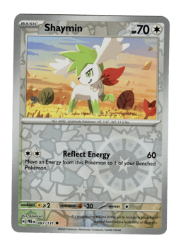 2025 Shaymin #87 Prismatic Evolutions