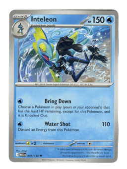 2025 Inteleon #41 Mega Evolution
