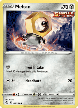 2021 Meltan #188 Fusion Strike